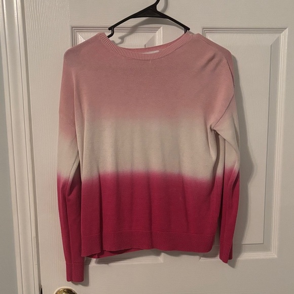 Pink and White Ombre Sweater - Picture 1 of 1